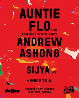  Auntie Flo (Full Live Band) at Jazz Cafe on Thursday 23rd October 2025