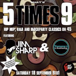 5 TIMES 9 at Chip Shop BXTN on Saturday 18th September 2021