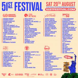 51st Festival at Copthall Playing Fields on Saturday 20th August 2022