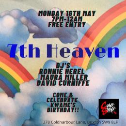 7th Heaven at Chip Shop BXTN on Monday 16th May 2022