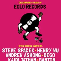 8 Years of Eglo Records at Corsica Studios on Sunday 16th April 2017