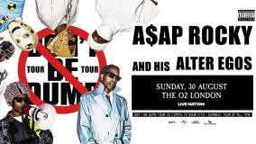 A$AP Rocky at Hammersmith Apollo on Sunday 30th August 2026