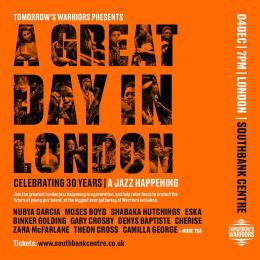 A Great Day in London at Southbank Centre on Saturday 4th December 2021