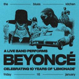 A Live Band Performs Beyoncé at The Blues Kitchen Brixton on Friday 16th January 2026