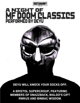 A Night of MF Doom Classics at Hootananny on Wednesday 3rd April 2024