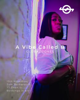 A Vibe Called B at Zum Barbarossa on Thursday 13th November 2025