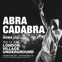 Abra Cadabra at Village Underground on Thursday 14th June 2018