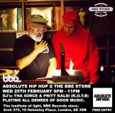 Absolute Hip Hop at The BBE Store on Wednesday 25th February 2026