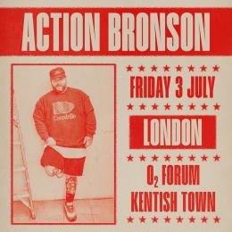 Action Bronson at The Forum on Friday 3rd July 2026