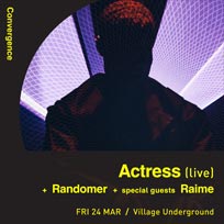 Actress at Village Underground on Friday 24th March 2017