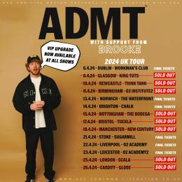 ADMT at The o2 on Thursday 25th April 2024