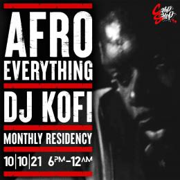 AFRO EVERYTHING at Chip Shop BXTN on Sunday 10th October 2021
