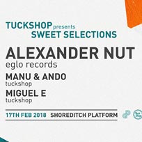 Alexander Nut at Shoreditch Platform on Saturday 17th February 2018