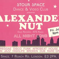 Alexander Nut at Stour Space on Friday 22nd July 2016