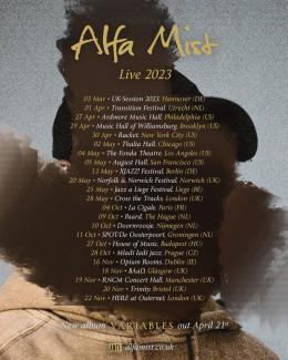 Alfa Mist at HERE at Outernet on Wednesday 22nd November 2023