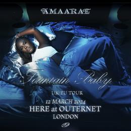 Amaarae at Barbican on Tuesday 12th March 2024