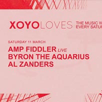 Amp Fiddler at XOYO on Saturday 11th March 2017