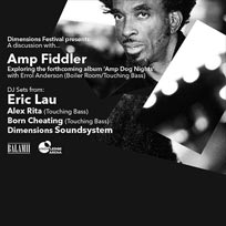 A Discussion With Amp Fiddler at Rye Wax on Thursday 23rd March 2017