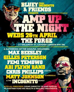 AMP UP THE NIGHT at The Forge on Wednesday 26th April 2023