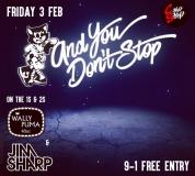 And You Don&#039;t Stop at Chip Shop BXTN on Friday 3rd February 2023