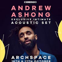 Andrew Ashong at Archspace on Tuesday 17th October 2017