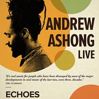 Andrew Ashong at Echoes Live at TripSpace Projects on Tuesday 8th November 2016