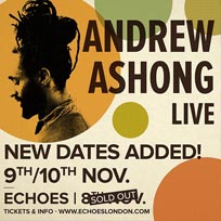Andrew Ashong at Echoes Live at TripSpace Projects on Thursday 10th November 2016