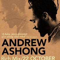 Andrew Ashong at Rich Mix on Thursday 22nd October 2015