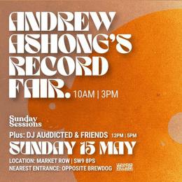 Andrew Ashong&#039;s Record Fair at Brixton Village on Sunday 15th May 2022