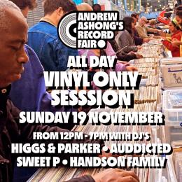 Andrew Ashong&#039;s Record Fair at Brixton Village on Sunday 19th November 2023