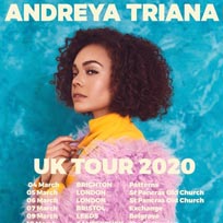 Andreya Triana at St. Pancras Old Church on Friday 6th March 2020