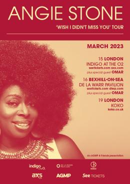 Angie Stone at Indigo2 on Wednesday 15th March 2023
