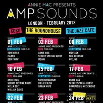 AMP SOUNDS at Jazz Cafe on Thursday 1st February 2018