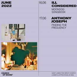 Anthony Joseph at Church of Sound on Friday 17th June 2022