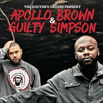 Apollo Brown & Guilty Simpson at Hoxton Square Bar & Kitchen on Saturday 2nd July 2016