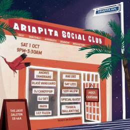 Ariapita Social Club at The Jago on Saturday 1st October 2022