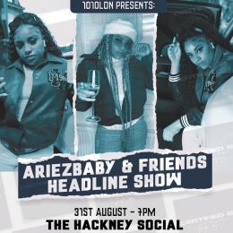 Ariez Baby at The Hackney Social on Thursday 31st August 2023
