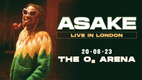 Asake at The o2 on Sunday 20th August 2023