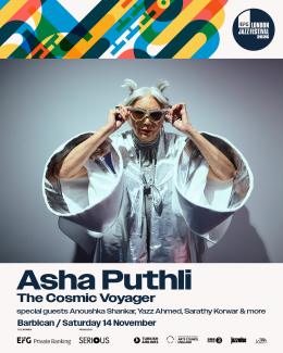 Asha Puthli at Barbican on Saturday 14th November 2026