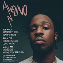 Avelino at Village Underground on Monday 22nd October 2018