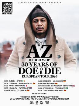 AZ at Islington Academy on Wednesday 16th September 2026