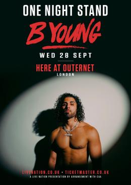 B Young at HERE at Outernet on Wednesday 28th September 2022