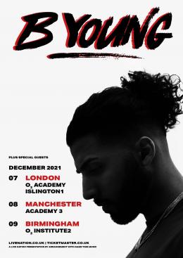 B Young at Islington Academy on Tuesday 7th December 2021