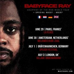 Babyface Ray at Colour Factory on Thursday 29th June 2023