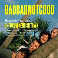 BadBadNotGood at The Forum on Wednesday 31st May 2017
