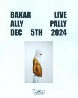 Bakar at Alexandra Palace on Thursday 5th December 2024