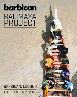 Balimaya Project at EartH on Tuesday 17th October 2023