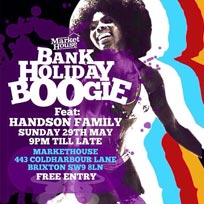 Bank Holiday Boogie at Market House on Sunday 29th May 2016