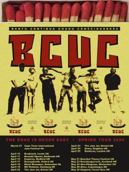 BCUC at Barbican on Saturday 25th April 2026