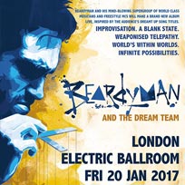 Beardyman & the Dream Team  at Electric Ballroom on Friday 20th January 2017
